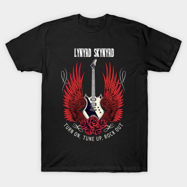 Turn On Lynyrd Skynyrd T-Shirt by preman samb0